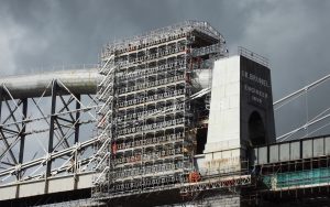 Scaffold for infrastructure projects - HAKI system scaffold