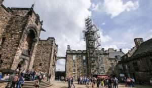 HAKI Stair Edinburgh Castle Lyndon Scaffolding