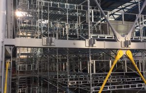 Scaffolding case study ⇒ HAKI used for Waterloo Station temporary works