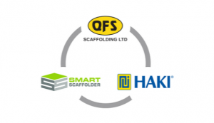 QFS Scaffolding, HAKI, and SMART Scaffolder join forces for London Build 2019